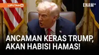 Presiden Amerika Serikat Donald Trump memperingatkan kelompok Hamas agar mematuhi gencatan senjata dengan Israel.