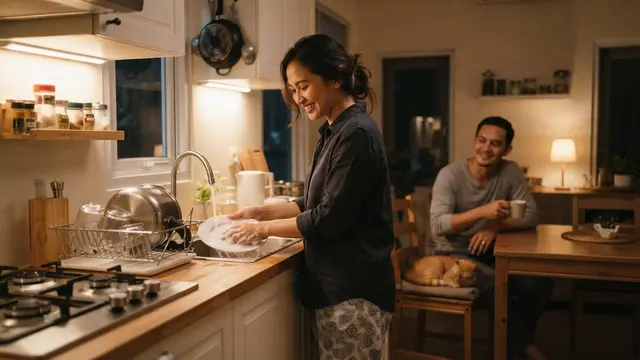 Karakter Orang yang Selalu Membersihkan Dapur Sebelum Tidur