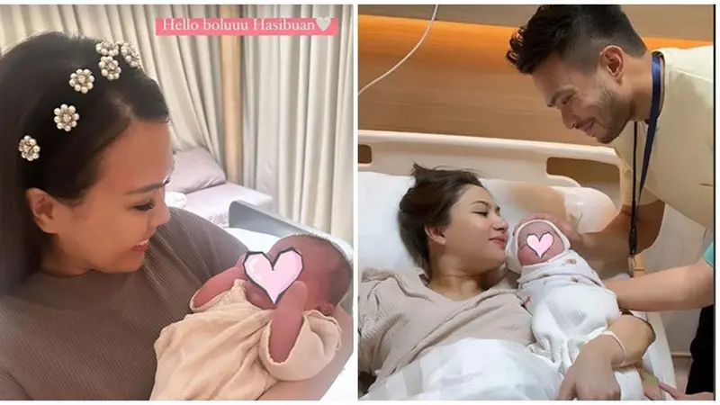 6 Momen Jessica Mila dan Keluarga Gendong Baby Kyarra, Hadirnya Jadi Pelengkap