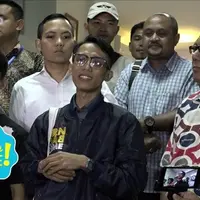 Ario Kiswinar Teguh baru saja selesai menjalani pemeriksaan di Polda Metro Jaya.