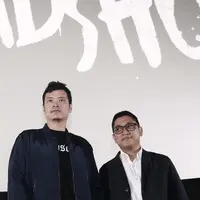 Preskon film Headshot (Galih W. Satria/bintang.com)