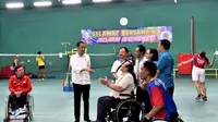 Kunjungi Pelatnas Asian Para Games di Solo, Jokowi Puji Semangat Atlet