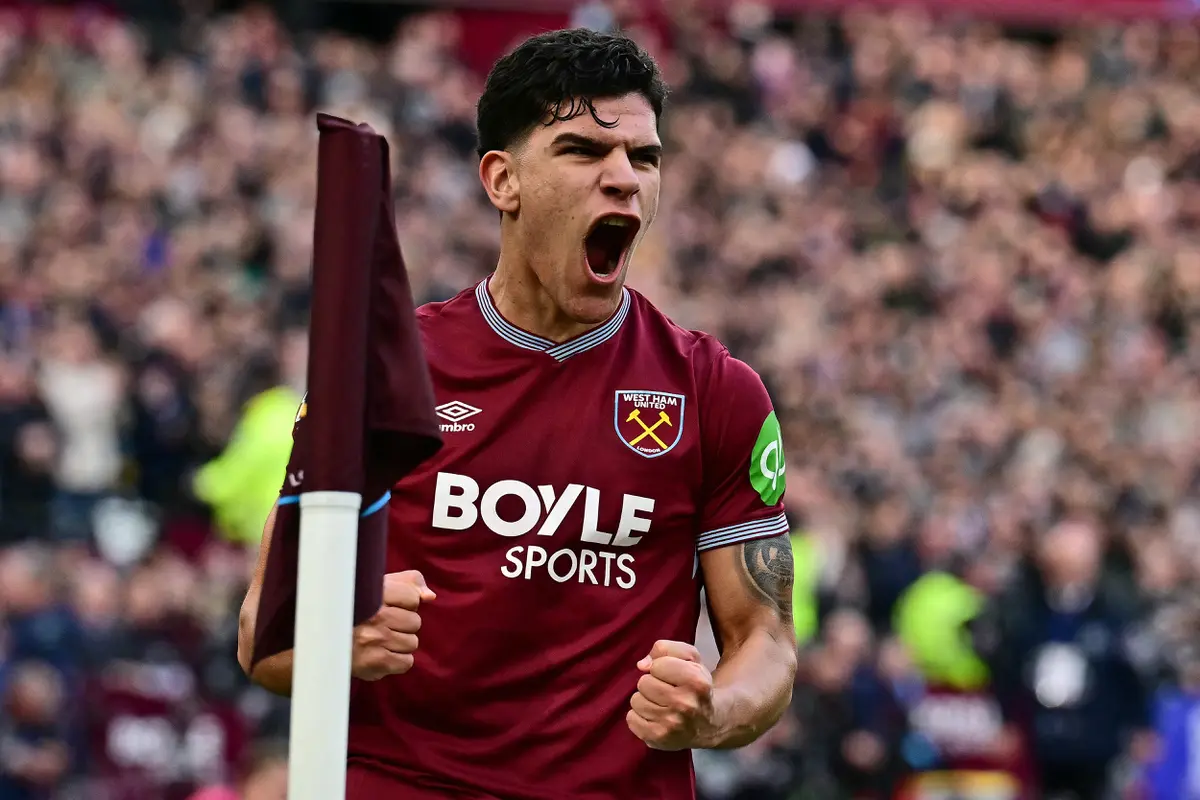Pemain West Ham Mateus Fernandes diincar Manchester United