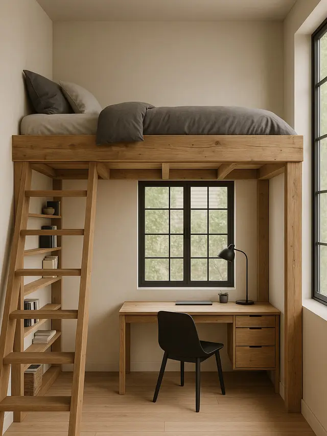 7 Inspirasi Desain Kamar Mezzanine di Rumah Minimalis
