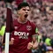 Pemain West Ham Mateus Fernandes diincar Manchester United (AFP)