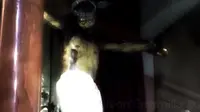Heboh Video Patung Yesus Kristus Sedang 'Membuka Matanya'