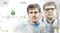 Argentina kembali melaju ke final Copa America (Liputan6.com/Abdillah)