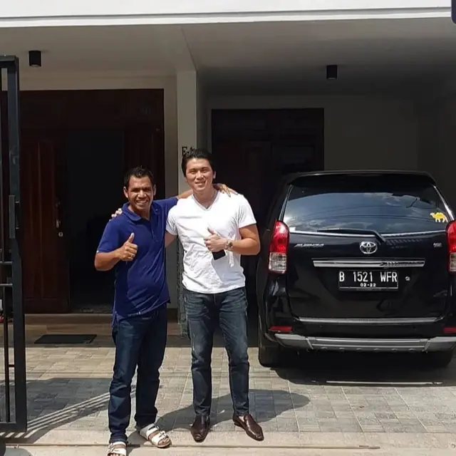 Andre Talabessy dan Reino Barack (Instagram/andre_talabessy)