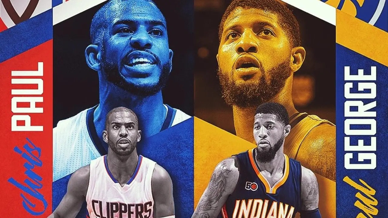 Paul George dan Chris Paul 