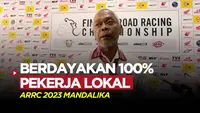Berita video Asia Road Racing Championship Mandalika 2023, gunakan 100% pekerja lokal untuk jadi petugas dan marshall.