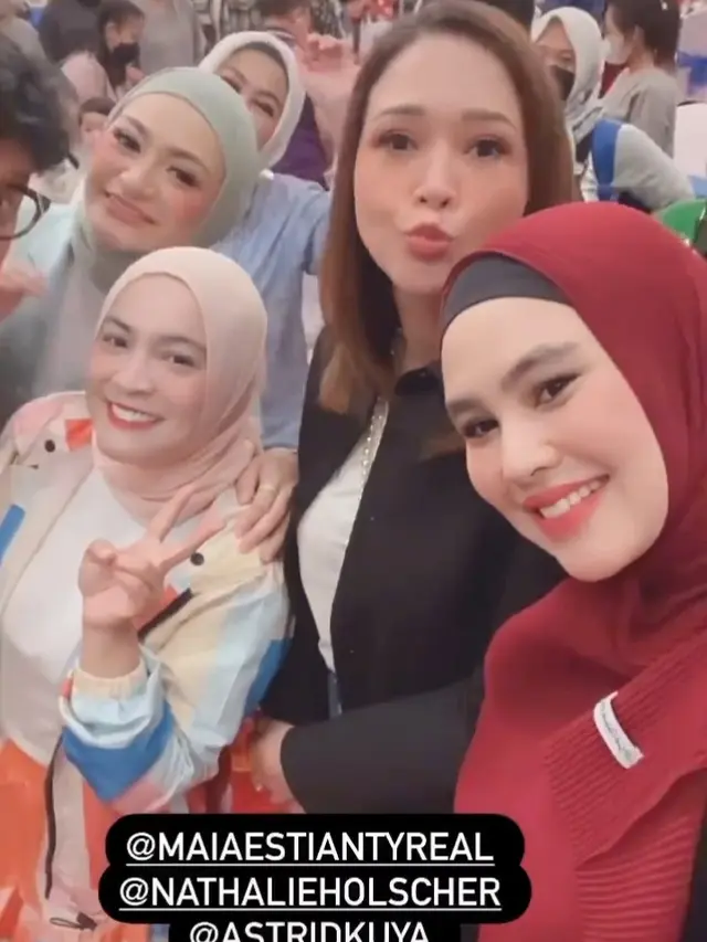 Nathalie Holscher gelar Pesta Ulang Tahun Baby Adzam yang pertama (Foto: Instagram kartikaputriworld)