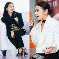 Lihat di sini beberapa potret OOTD Prilly Latuconsina pakai blazer.