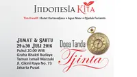 Pentas Indonesia Kita ke-20: Doea Tanda Tjinta