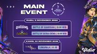 Link Live Streaming Perempat Final Lokapala, Battle of Guardians dan Satria Dewa di Vidio 9-10 November