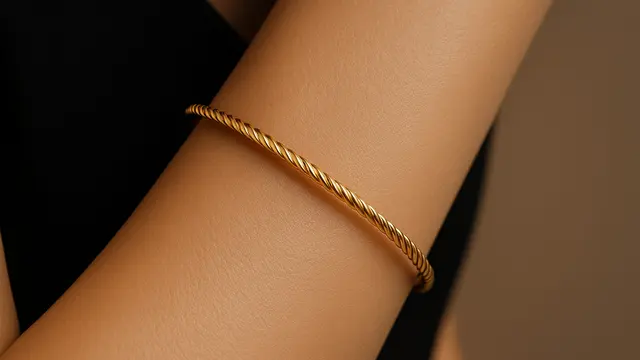 11 Gelang Emas Model Baru 2025, Tampilan Minimalis tapi Mewah dan Elegan\