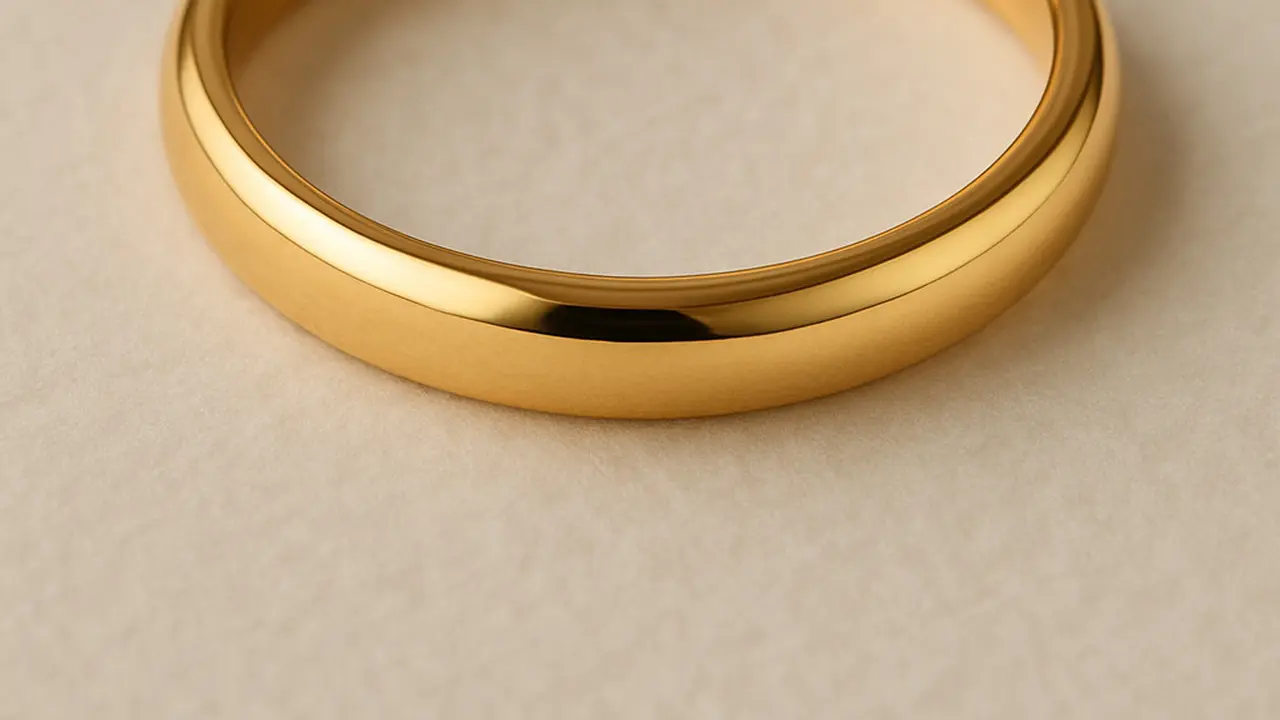 Model Cincin Nikah Wanita Simpel (Foto: ChatGPT)