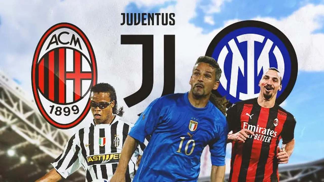 Serie A - Edgar Davids, Roberto Baggio, Zlatan Ibrahimovic