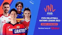 Ekslusif Live Vidio, Jadwal Pekan Perdana 6 sampai 11 Juni Men’s VNL 2023 :  Bulgaria Vs China, Jepang Vs Iran