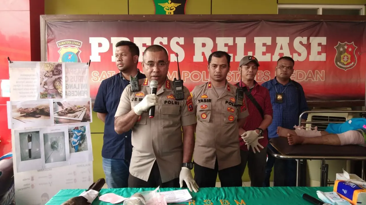 Kapolrestabes Medan, Kombes Pol Jhonny Eddizon Isir