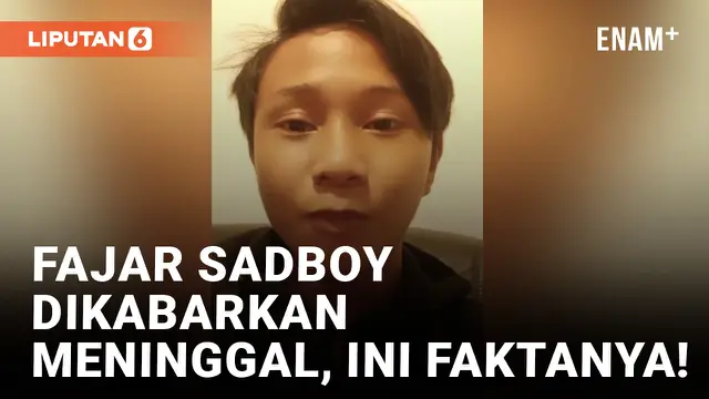 Dikabarkan Meninggal, Fajar Sadboy Klarifikasi