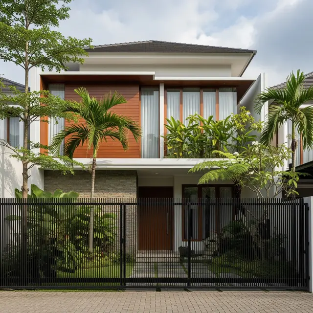 9 Model Pagar Besi Vertikal Anti Ular untuk Rumah Modern, Solusi Aman dan Estetis