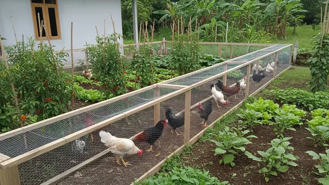 Kandang Ayam Lorong Kawat Umbaran