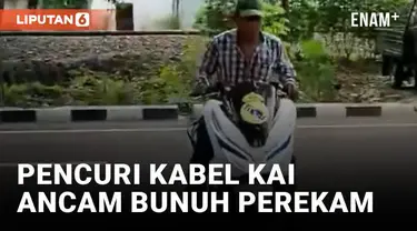 Sebuah video berdurasi dua menit menampilkan seorang pengendara motor P CX putih tanpa plat nomor viral di media sosial. Pada video tersebut terlihat sang pengendara hendak mencuri satu rol kabel di perlintasan kereta api di Jalan A Yani sisi frontag...