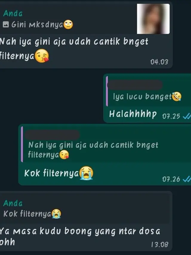 6 Chat Pacar Terlalu Jujur Ini Bikin Nyesek Bacanya