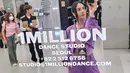 Anya juga sempat mengunjungi 1Million Dance Studio. Ia belajar koreografi singkat bersama para dancer kenamaan di sana. [Instagram @anyageraldine]
