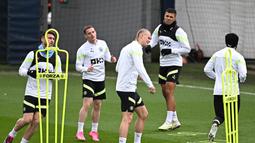 Bagi Haaland, Bayern Munchen bukan lawan yang asing lagi. Haaland pernah bermain untuk Borussia Dortmund di Bundesliga. Jadi, duel melawan Bayern bukan hal yang asing bagi pemain berusia 22 tahun tersebut. (AFP/Paul Ellis)