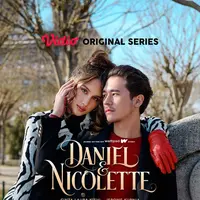 Cinta Laura beradu akting dengan Jerome Kurnia di serial adaptasi Wattpad, Daniel & Nicolette yang tayang di Vidio. (Instagram @vidiodotcom)