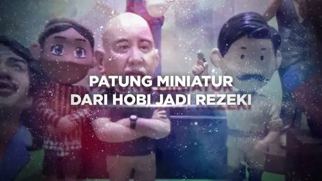 Bermula belajar dari Youtube dan media sosial, Dinar Sulityo belajar membuat patung miniatur sampai akhirnya mahir hasilkan karya patung miniatur dan menjadikannya sumber rezeki dengan menerima pesanan lewat media sosial.