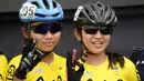 Dhinda Salsabila Andalan tim Papua Sepatu Roda Putri yang ikut bertanding di nomor Marathon 42.000 Meter di Venue Jembatan Merah Teluk Youtefa Kota Jayapura. Jumat (01/10/2021) Foto (PB.PON XX PAPUA/Ian Irman).