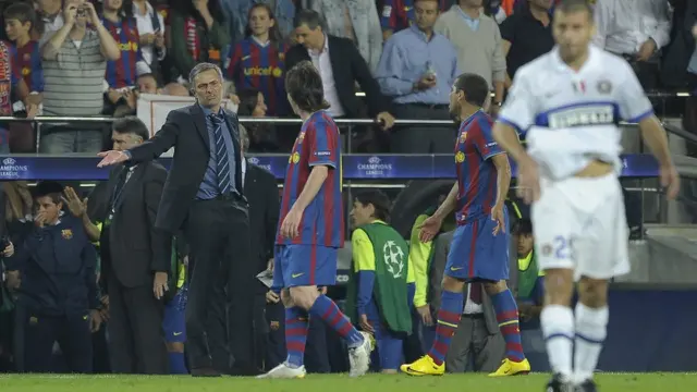 Jose Mourinho, Lionel Messi