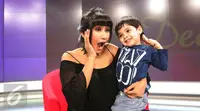 Anak Cut memey, nathan ternyata hobi syuting dan suka berpose di depan kamera. 
