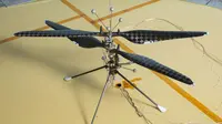 Helikopter mini NASA yang akan diterbangkan ke Planet Mars pada 2020 mendatang. (Foto: NASA)