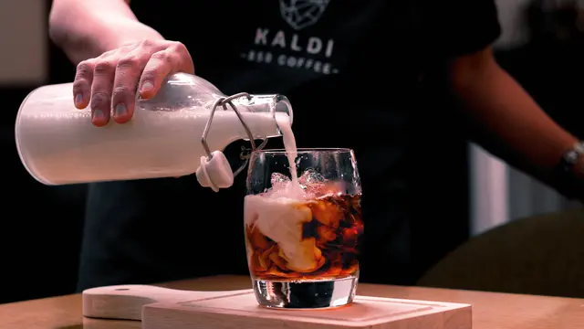 ilustrasi es kopi cendol/pexels