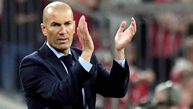 Pelatih Real Madrid, Zinedine Zidane (AFP/Matthias Balk)