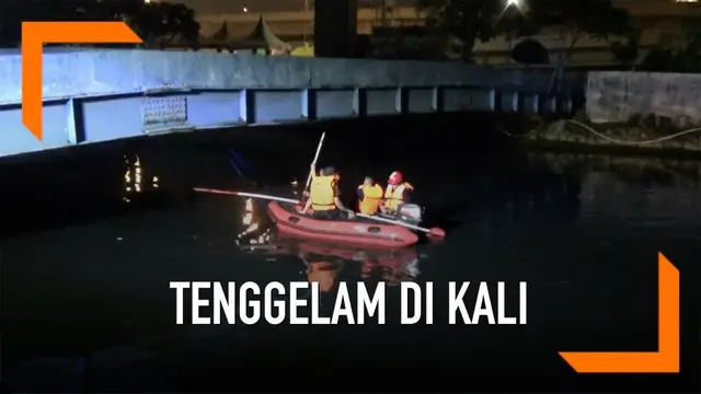 Seorang pria berusia 19 tahun tenggelam di Kali Sunter, Jakarta. Diduga pria tersebut mabuk dan tergelincir masuk ke dalam kali.