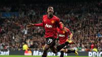 Danny Welbeck adalah produk akademi Manchester United. Welbeck bermain untuk tim utama MU pada periode tahun 2008-2014. Bermain sebanyak 142 partai dan mencetak 29 gol. (AFP/Dani Pozo)