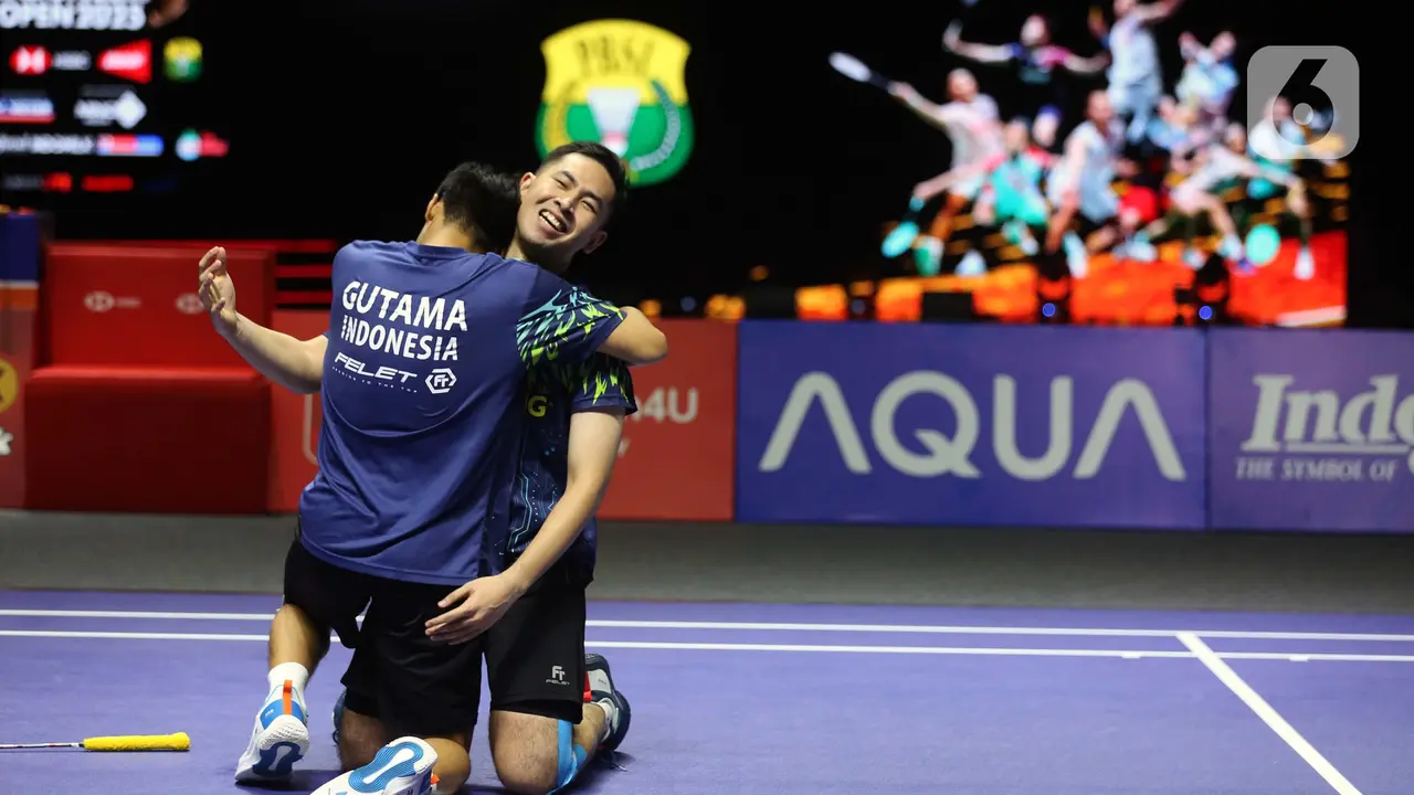 Sabar/Reza Pastikan Tiket Final Indonesia Open 2025