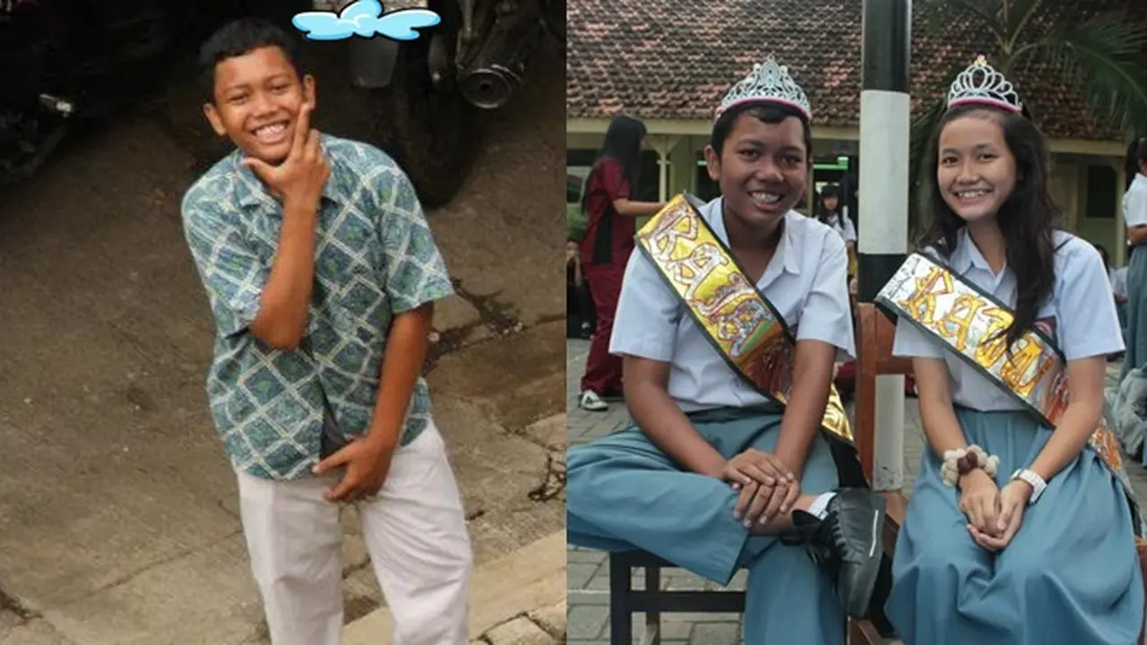 6 Foto Lawas Marshel Widianto saat Sekolah Ini Curi Perhatian