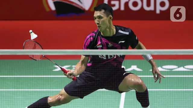 Jonatan Christie di Indonesia Open 2023