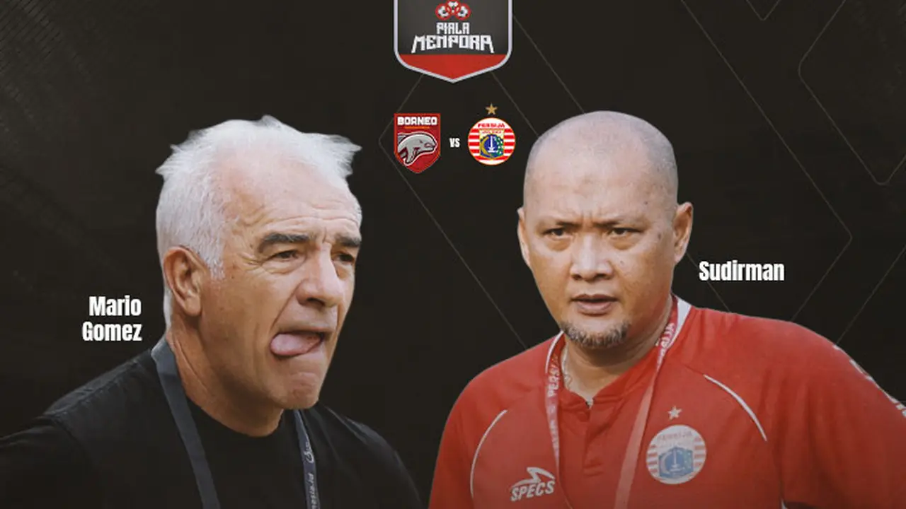 Piala Menpora - Borneo FC Vs Persija Jakarta - Head to Head Pelatih