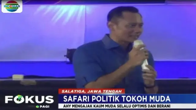Pesan AHY Saat Safari Politik ke Salatiga
