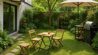 6 Rumah Type 36 dengan Taman Belakang Buat BBQ-an, Simpel tapi Seru