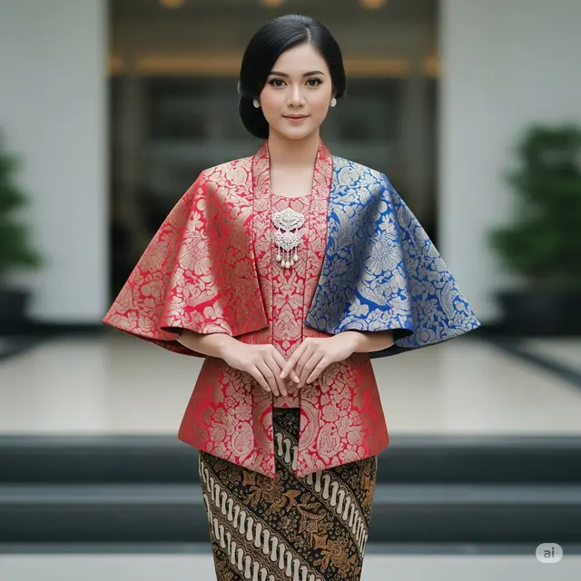 Kebaya Cape Brokat