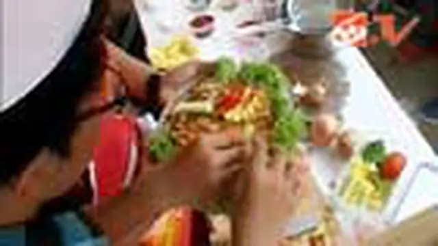 Puluhan Siswa Ikut Lomba Masak Nasi Goreng