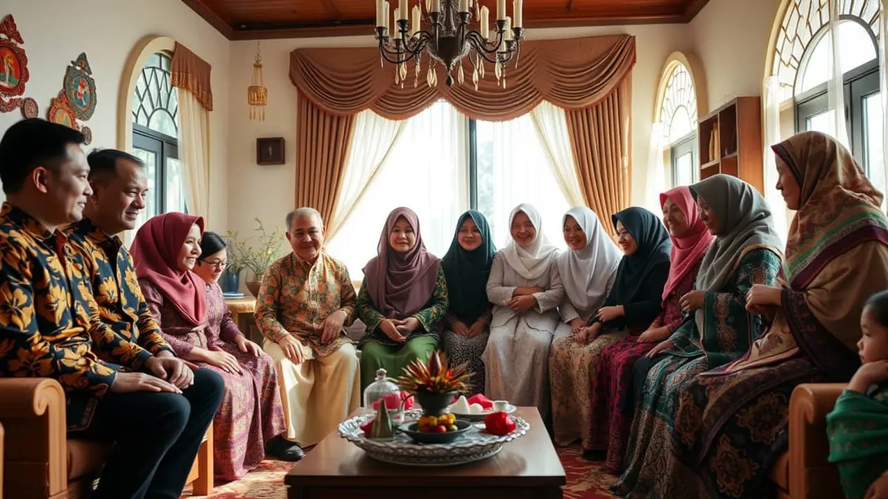 ucapan lebaran keluarga besar