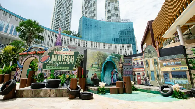 Eksplorasi Kota Baru: Rumah Mamalia Laut dan Marsh Market [Dok/DISNEY]